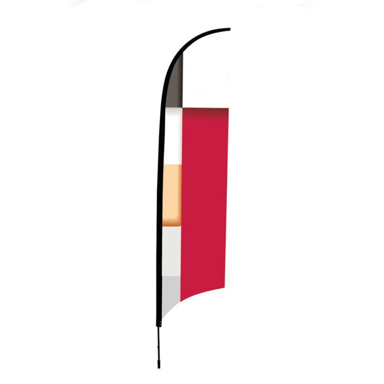 Bandera Pluma 80x300